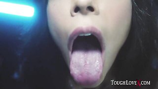 Spicy chick with good round ass Camila Cortez rammed by the window
