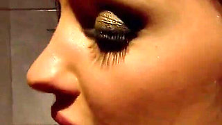 Luxury babe pounded in the bathroom