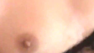 Very Excited Stepmom Masturbates for the First Time in Front of Son, Big Cumshot on Her Tits
