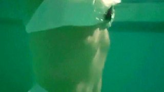 Sexy Girl Dancing Under the Water