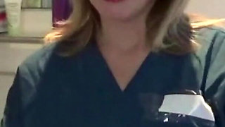 Latex Glove JOI in the Dental Chair Naughty Nurse POV