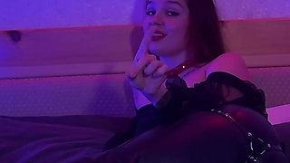 The First Jerking off Instruction From Goddess Renata Fox