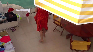 I Come Back From the Beach Very Excited and I Enjoy My Two Huge Dildos, Stepson Records Me
