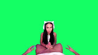 Erotic Gaming Session Starring Black Angel (passthrough)