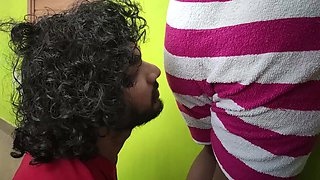 Towel Romance by Vaishnavy and Sharun Raj, Mallu Hot Couple Towel Romance with Sex, Indian Wife Hot Sex with Husband, Romance