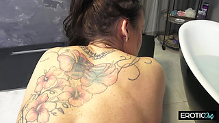 He Watches His Stepmother Take a Shower