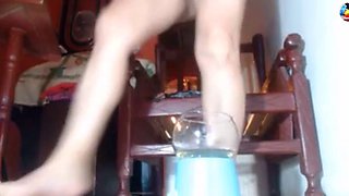 Lindahotlicck bowl squirt fill: Big Ass, Milf  Latina Porn
