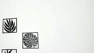 blonde teen pregnant girl has her pussy masturbated