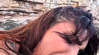 German public anal pick up date with a Tattoo Milf POV