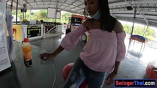 Go karting and screwing with a Thai teenage