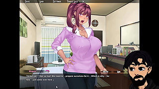 Visual Novel Okusama wa moto Yariman We discover that one of our neighbors is a perverted sub english part 2
