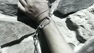 Hungarian & Italian Mistress Domination - Lady Scarlet & Zeida Punish Slave Guards in Medieval Castle