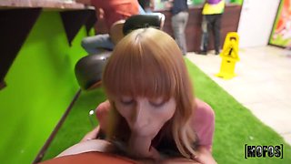 Filthy Redhead Girl Horny Porn Video