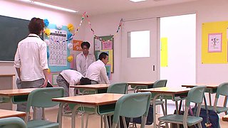 Asian japanese blowjob and vibrator