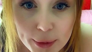 Amateur blonde teen girlfriend toyed and facialized