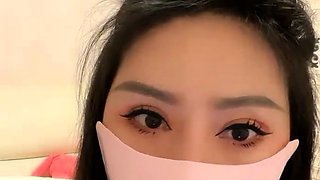 Glamour babe with big boobs masturbates in lingerie