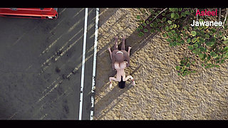 Indian Truck Driver Fucked a Lady in Outdoor Hardcore