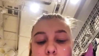 Extreme Squirting in the Locker Room