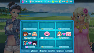 Huniepop 2 - Double Date - Part 8 Girl Lesbian Babes by Loveskysan