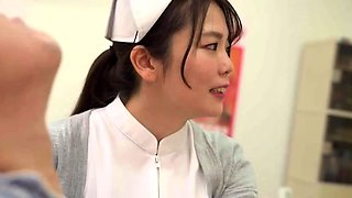 Hot Asian big cock blowjob and handjob