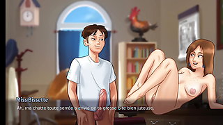 Sex With French Teen - Summertime Saga - V 21.0.0 - Animated Porn game