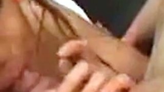 Korean Amateur with Big Tits Bathes in Oil Before Sex