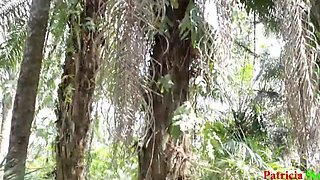 Patricia 9ja BBW Outdoor Fuck Caught By Husband - Hardcore Blowjob, Deepthroat, BBC, Cumshot