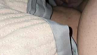 Step mom handjob Indian step son dick without condom