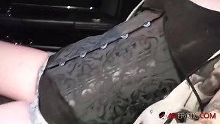 Mallory Maneater Sucking A Penis In The Car - Fellatio