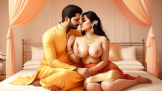 Indian Suhagrat Sex first night sex