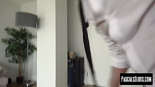 Submissive tattooed slut Alexxa Vice endures such rough anal sex and spanking from dom