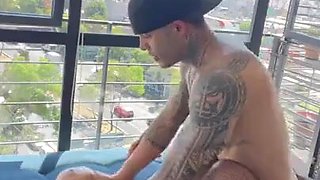 Curvy Latina beauty captivates with daring butt passion in thrilling play