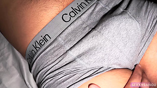 Step sister wants to put step brother dick in her wet pussy