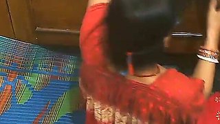 Busty Black Eyed Girl Seduce Stepfather's Friend