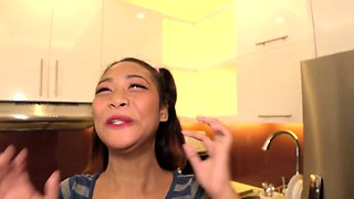 Busty Thai Maid Gives Her Full Cock Service To Her Boss
