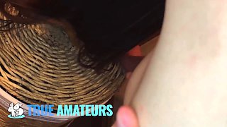 Natalissa's tight pussy begging for a hard pounding as she gets seduced on the way to a party