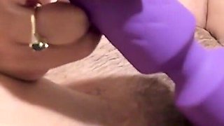Pinay MILF's Wild Ride: Fuck Machine & Purple Wand Ecstasy - Lexxi Wett