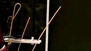 Mistress Luciana Hung up Extreme Single Tail Whipping Part1