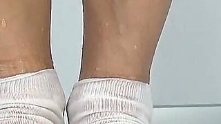 I Pee Doggy Style in White Socks