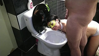 Slave Slut Mouth Served as a Toilet