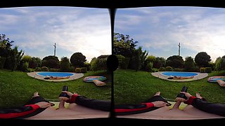 Watching Your Hot Neighbour At The Pool - AlecHardy