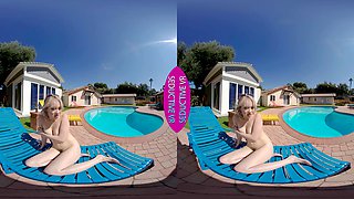 Squirting Babe Dominates Pool Boy & Wants To Fuck Him While Parents Are Away