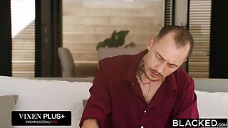 Kelly Collins Gets BLACKED By Jason Luv's Huge BBC For Cuckold Hubby - Blonde Doggystyle & Deep Throat