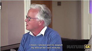 April Velvet Used Her Amazing Tits To Milk Her Neighbours Big Cock