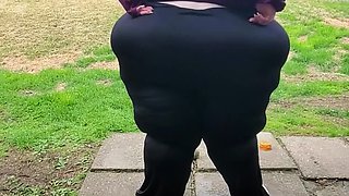 Euro amateur outdoor masturbation