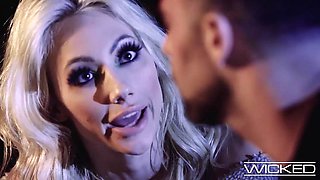 Wicked - Busty Blonde Babe Gets Fucked On A Hot Summer Night Beach