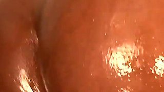 Naomi Banxxx fucks her black cock in her mouth and then in her pussy and makes him cum