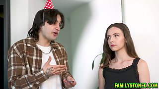 Serena Hill becomes stepbrothers blow up doll