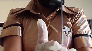 Sadistic nurse sounding and edging