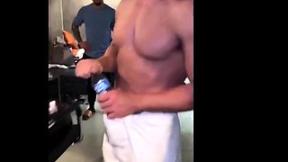 Tied amateur girlfriend homemade blowjob with facial cumshot